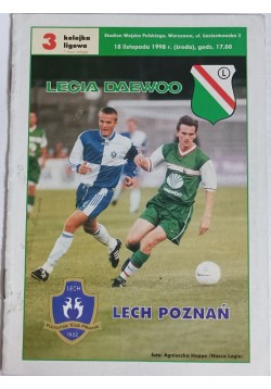 18.11.1998, I liga, Legia...