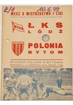 10.06.1979, I liga, Polonia...