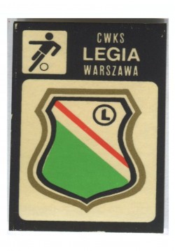 Naklejka CWKS Legia Warszawa