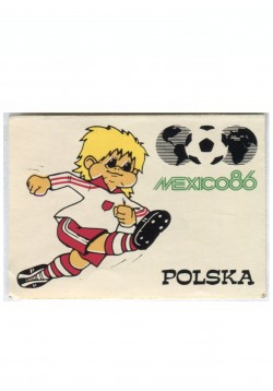 Naklejka Mexico 86 Polska