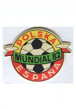 Naklejka Polska Mundial 82...