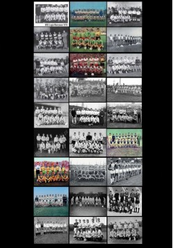 34 pocztówki Legia Warszawa