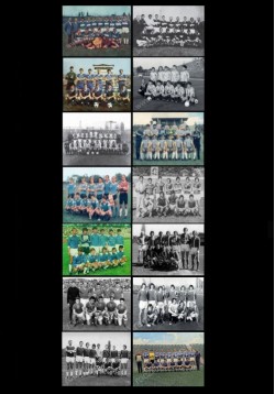 24 pocztówki Lech Poznań