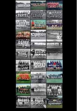 43 pocztówki Górnik Zabrze