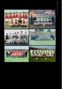 6 pocztówek Zagłębie Lubin