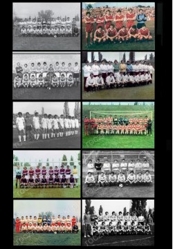 18 pocztówek Widzew Łódź