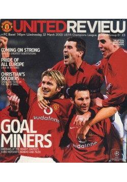 Program 12.03.2003, UEFA...