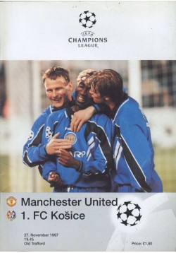 Program 27.11.1997, UEFA...