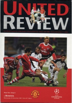 Program 05.12.2001, UEFA...